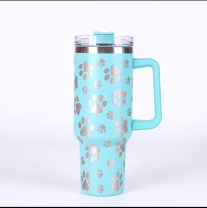 Paw print 40oz Tumbler (Preorder)