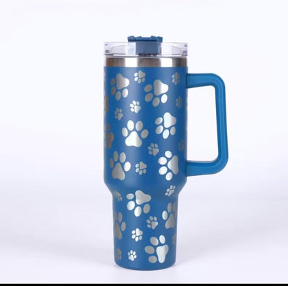 Paw print 40oz Tumbler (Preorder)