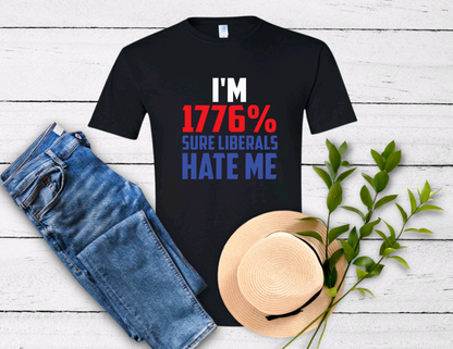 I'M 1776% Sure Liberals Hate Me